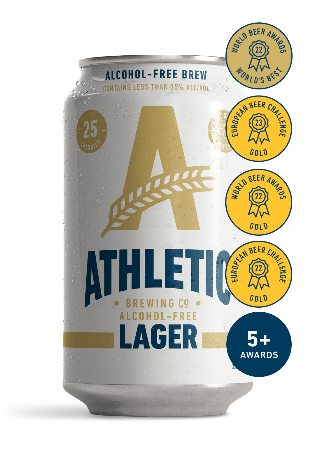 Athletic Lager, Alcohol-Free Beer