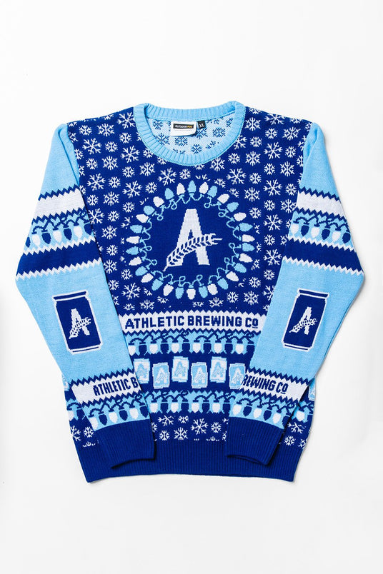 Athletic Brewing Co Custom Holiday Sweater